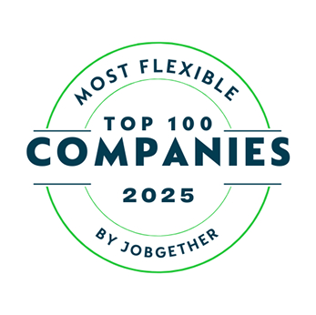 Most Flexible Top 100 Companies of 2025 by Jobgether
