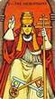 THE HIEROPHANT tarot card - upright